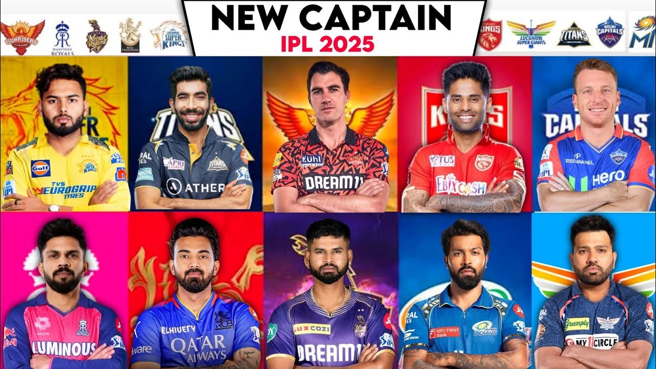 IPL 2025 Captains