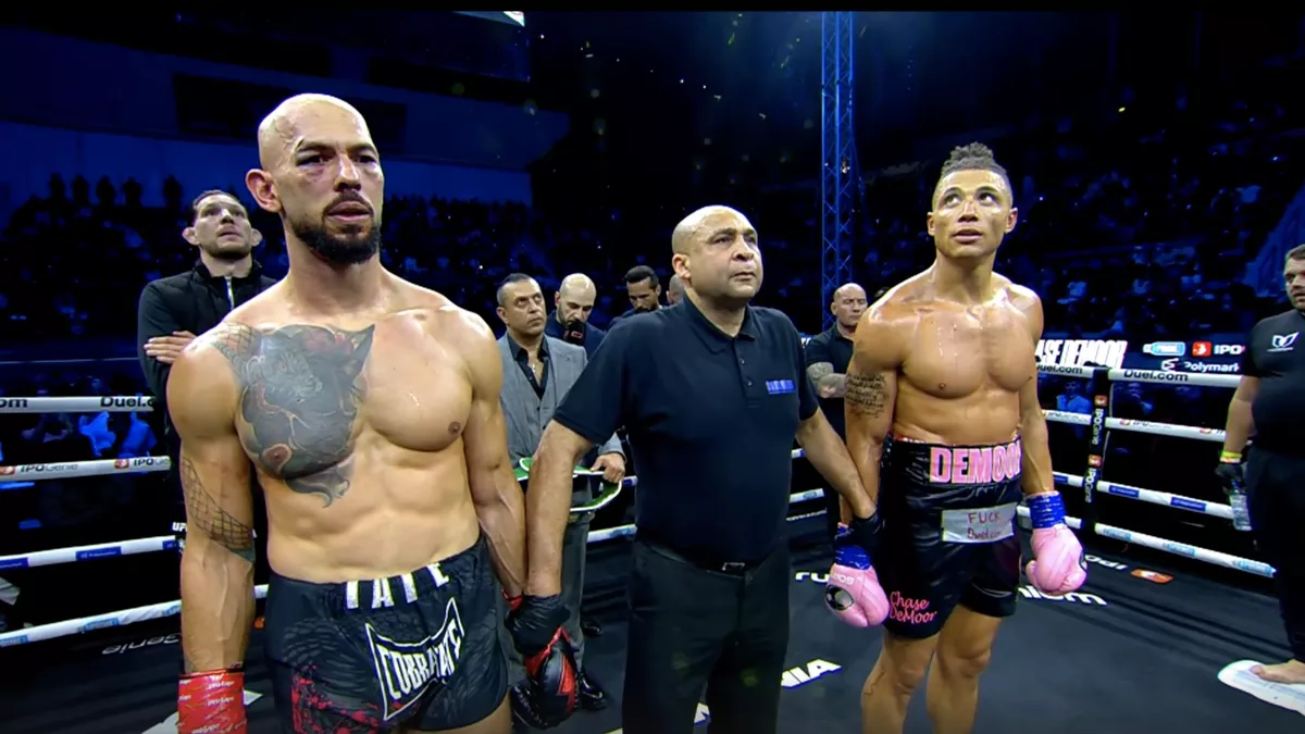 Andrew Tate Boxing Debut Loss